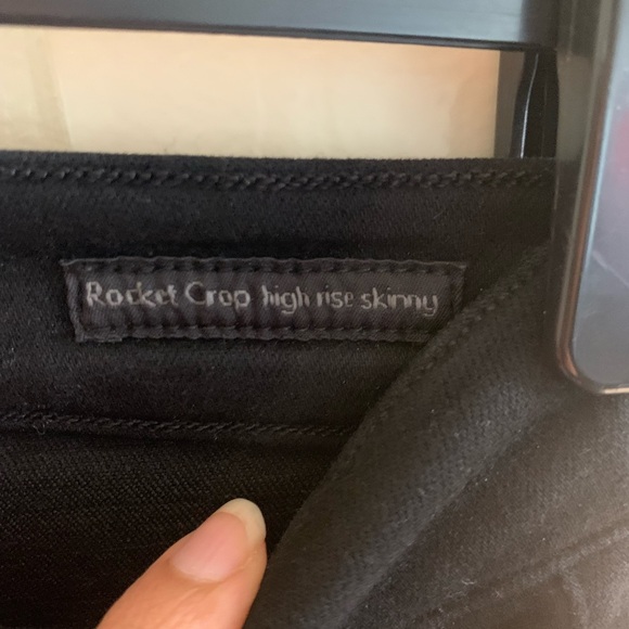Citizens of humanity black high rise skinny jeans - Picture 6 of 8